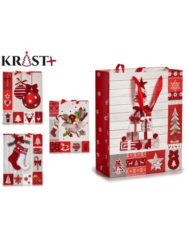 95933-sac papier noel set 4 m