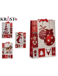 95937-sac papier noel set 4 xxl