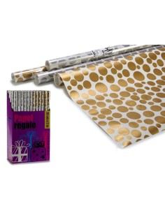 21405-rouleau papier cadeau 70x200 points gr s