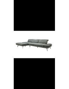 canapé linea angle meridienne a gauche creamy