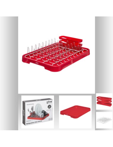 egouttoir 1niv pp+met roug neo L. 42 x P. 31 x H. 10,5 cm