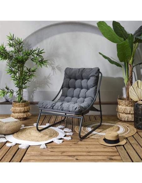 hdo0375 - fauteuil dolce vita anthracite m1