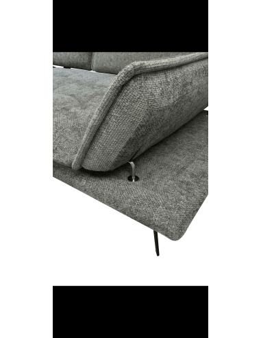 canapé linea angle meridienne a droite creamy