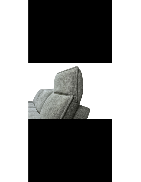 canapé linea angle meridienne a gauche dove grey