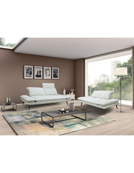 canapé linea 3 places dove grey