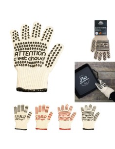 kb5458-gant anti-chaleur coton et silicone m36