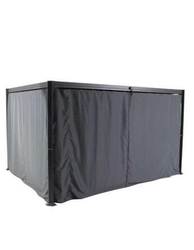 165731 - rideaux tonnelle belize 3.6x3m