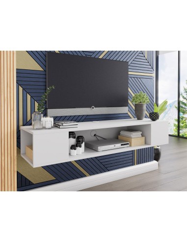 meuble tv darset blanc