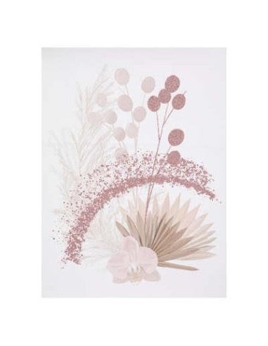 sticker plat pailet 30x40 rose