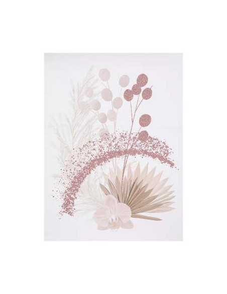 sticker plat pailet 30x40 rose