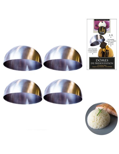 dome de presentation x4 8x4cm m18