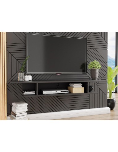 meuble tv boreset noir