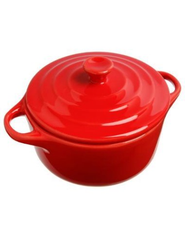 115960a - cocotte mini ovale 8.5x11 ass L. 14,7 x P. 9 x H. 6,2 cm