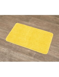 7746196 - tapis microfibre doux dessous latex 45x75 cm - jaune
