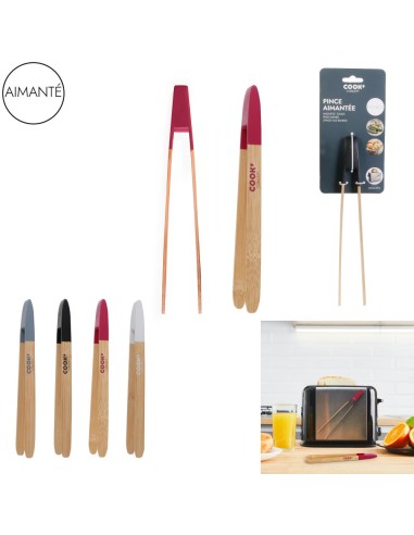 ku6119 - pince bambou aimantee couleur m48