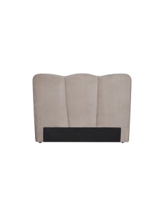 pan023-tete de lit meghan velvet gris clair