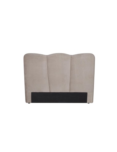 pan023-tete de lit meghan velvet gris clair