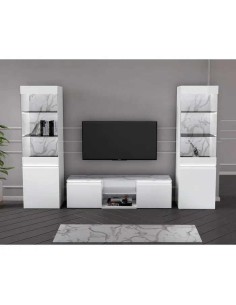 1easvt(2pla89) - meuble tv easy avec leds