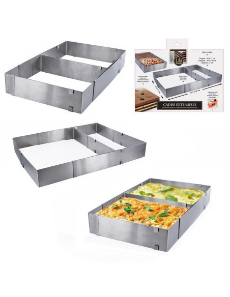 kp5250-cadre rectangle et separateur amovible m18