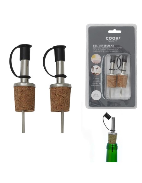 ka1313- bouchon liege bec verseur x2 m48