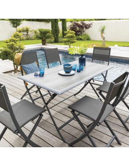 table azua pli alu 6p tonka