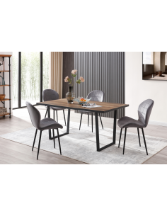 table kansas extensible 160-200x90x75cm
