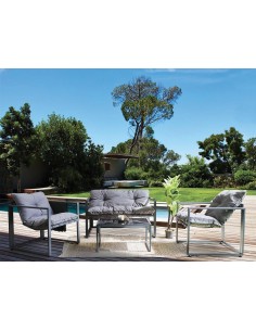 salon shark 2places+2ftls+2tb - gris