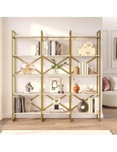 vg4-ge - bibliotheque lucy 2 colonnes  ephesus 87*30*175 cm