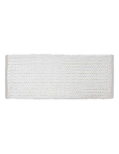 tapis epais uni 50x120 blanc
