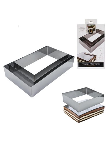 kp5349-cadre patissier rectangle 3 tailles m12