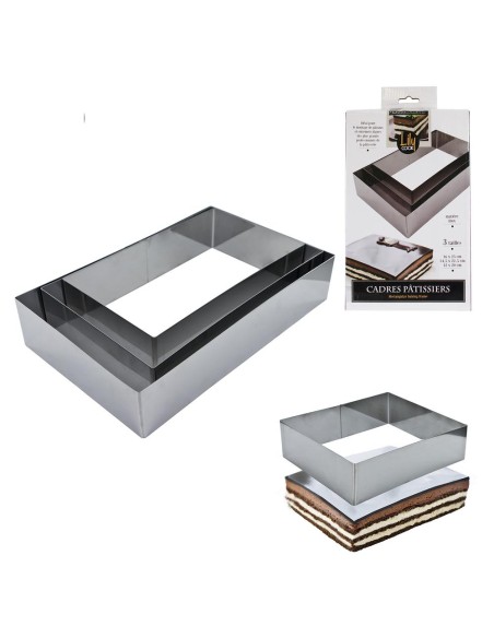 kp5349-cadre patissier rectangle 3 tailles m12