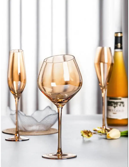 71190 - verre a vin gold