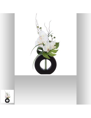 150752180a - compo orch vase crmq noir h44