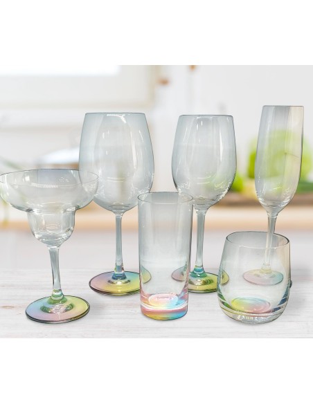 3615 - verre a vin arc en ciel