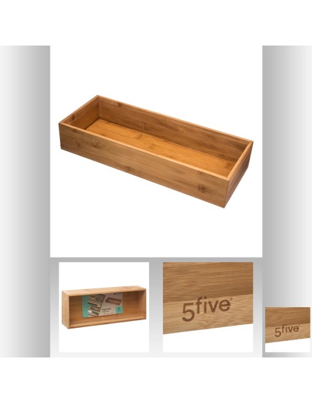 146650 - orga bambou 15x38cm ts L. 38 x P. 15 x H. 7 cm