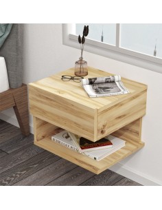 lv27-rt - table de chevet luiji stone 40*35*31 cm