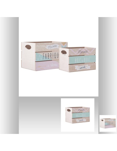 127266-cagette 2/2 imprimes