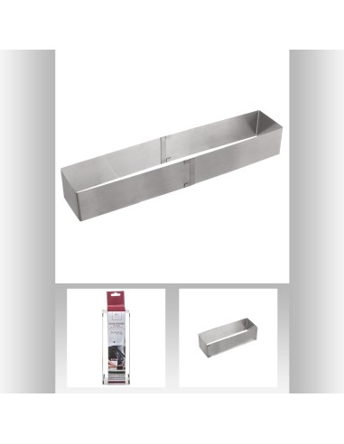 146697 - moule extensible cake L. 48 x P. 9,2 x H. 7 cm