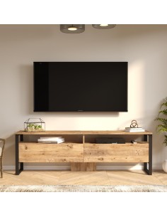 ml19-a - meuble tv iron 180*35*56