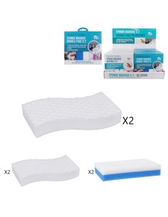 eponge magique double face ou gauffree x2 m48