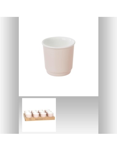 154523c - tasse esp nature rose 9cl