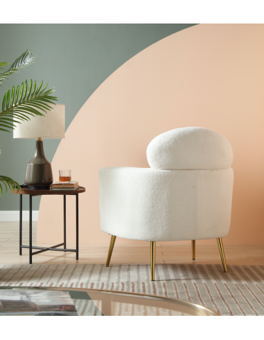 fauteuil hygge -blanc