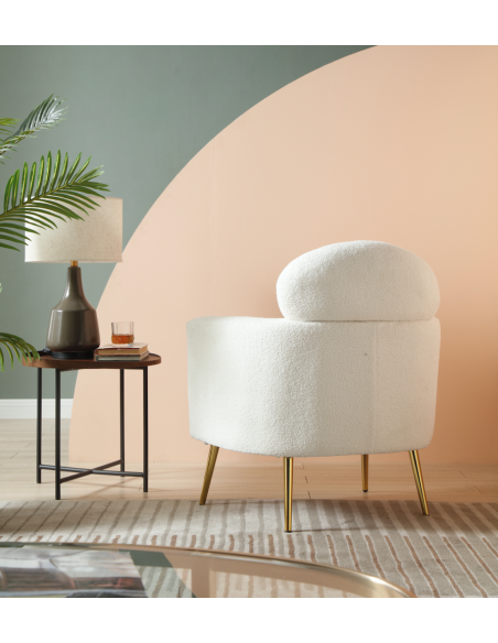 fauteuil hygge -blanc