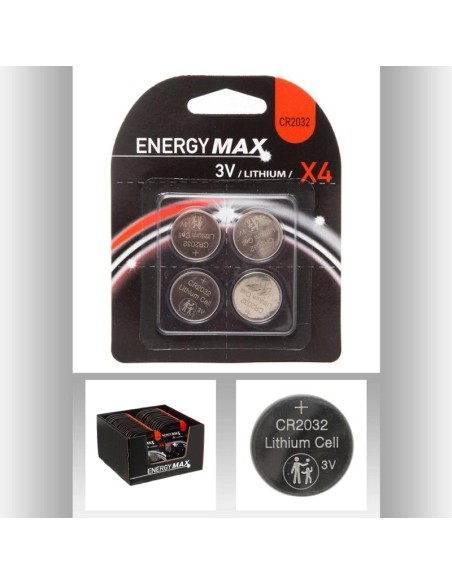 133532 - pilesx4 lithium cr2032 disp