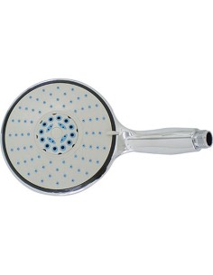 3208102 - douchette 4 fonctions forme poele/anticalcaire - chrome