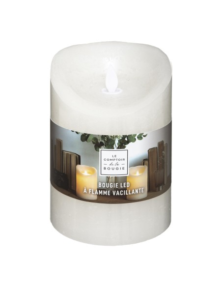 148103a - bge led nido rnd blc ch h14.5 D. 10 x H. 14,5 cm