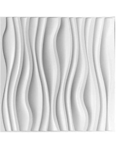 d067 - lot de 4 plaques 3d pvc - 50cm*50cm