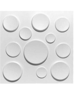 d013 - lot de 4 plaques 3d pvc - 50cm*50cm