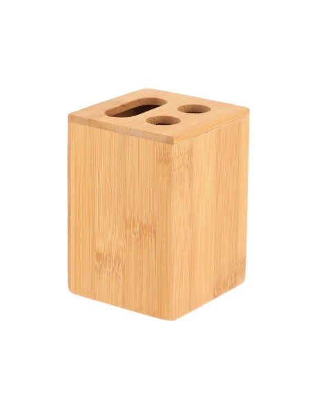 6350195 - porte brosses a dents en bambou - bambou