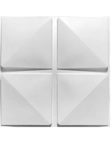 602665 - d124 - lot de 4 plaques 3d pvc - 50cm*50cm